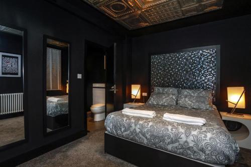 Katil atau katil-katil dalam bilik di The Sea Lounge Accomodation