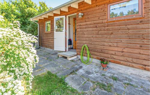 Zahrada ubytování Two-Bedroom Holiday Home In Nykobing Sj