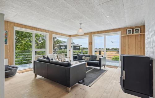 Khu vực ghế ngồi tại Holiday Home Sivkrogen Skjern X