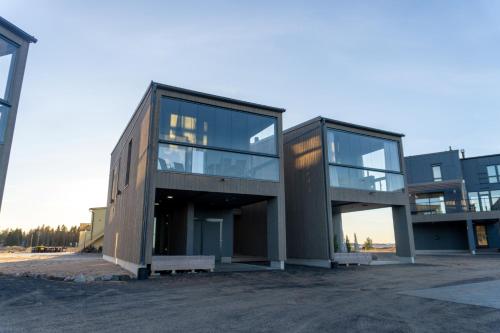 Bygningen som villaen ligger i