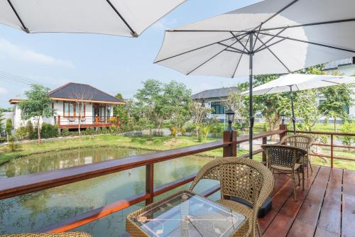 Zahrada ubytování The garden pool villa resort at Doi Saket