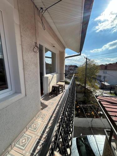 Balkoni atau teres di Mila apartments