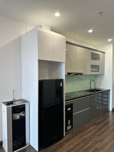 Kuchyň nebo kuchyňský kout v ubytování Nancy Homestay - Hoang Huy Commerce Apartment