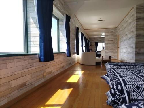 Postel nebo postele na pokoji v ubytování Pension Le Passage - Vacation STAY 53145v