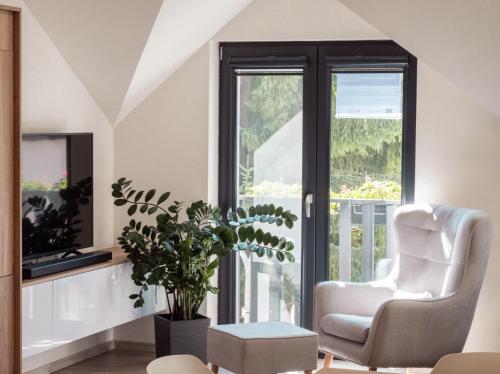 Posezení v ubytování Apartmán Petőfiho