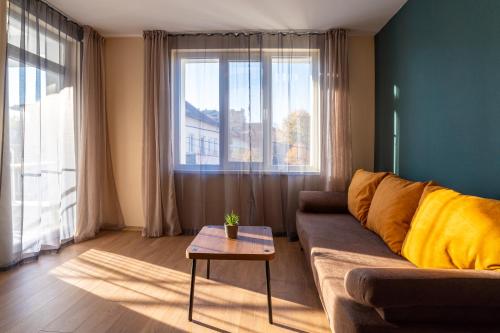 Χώρος καθιστικού στο Simada Center Guesthouse