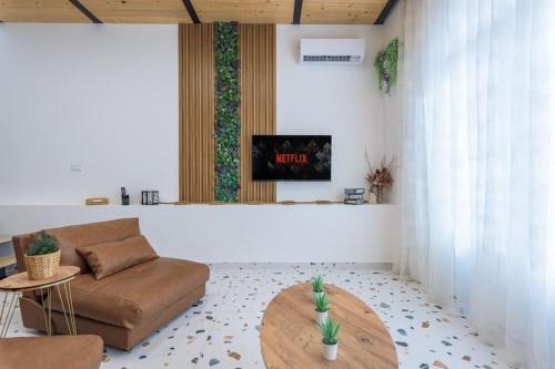 TV/Unterhaltungsangebot in der Unterkunft Marée Guest House