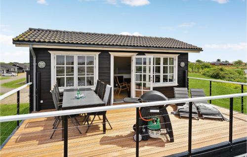 Balkón nebo terasa v ubytování Holiday Home Strandgårdsvej Bagenkop X