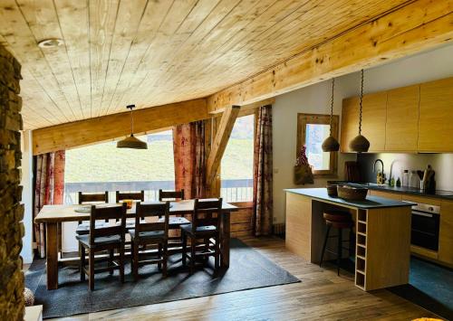 Grand appartement rénové de 110m2 aux Contamines