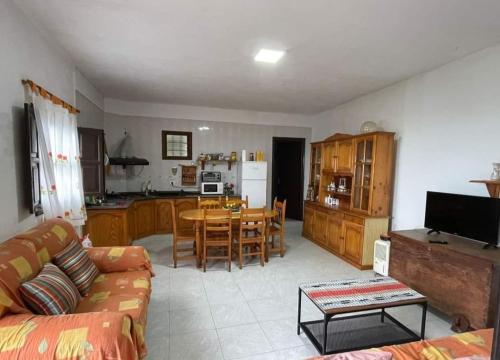 Kuchyň nebo kuchyňský kout v ubytování Mara Jos rural house