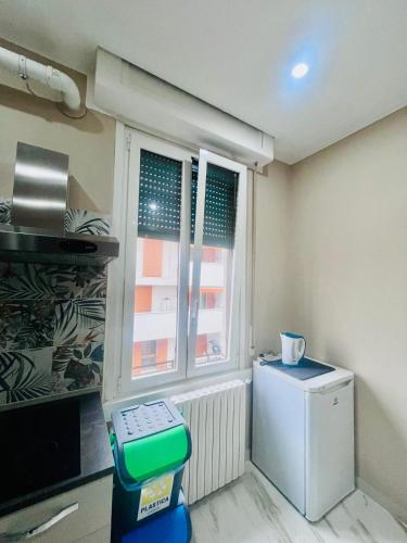Kuchyň nebo kuchyňský kout v ubytování APT Umi 22