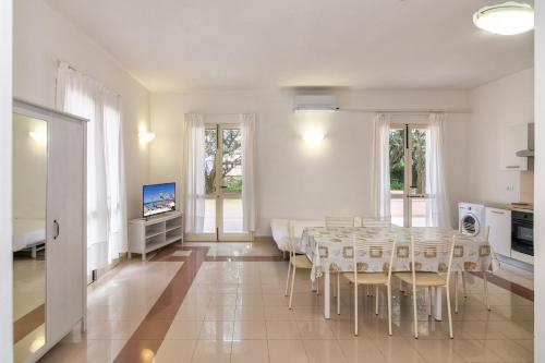 Dapur atau dapur kecil di Residence Happy