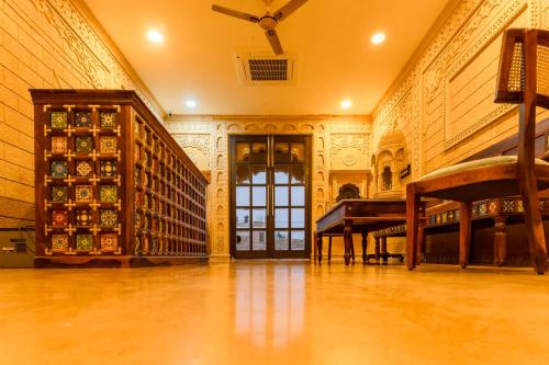 Un lugar para sentarse en Hotel Durjay Garh