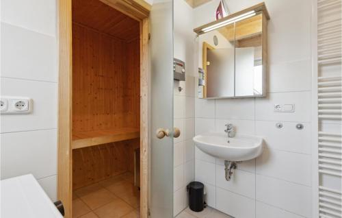 Koupelna v ubytování Seeliebe 2