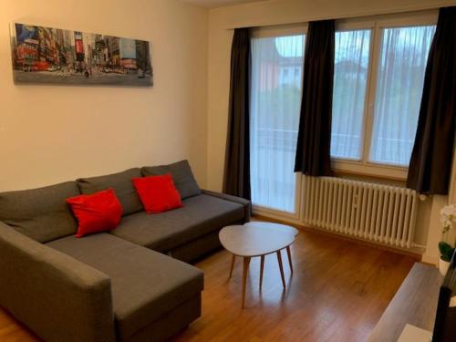 Posezení v ubytování Ferienwohnung in Bern