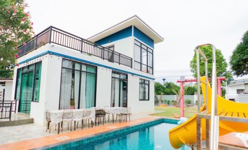 Piscina en o cerca de BanMoomJan Pool villa Khao Yai KP