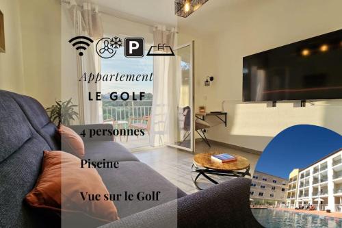 067 - Juvignac T2, Golf, Piscine, Clim, Parking