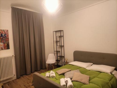 Postel nebo postele na pokoji v ubytování GusterHouse