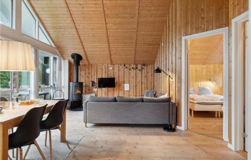 Χώρος καθιστικού στο Two-Bedroom Holiday Home In Slagelse