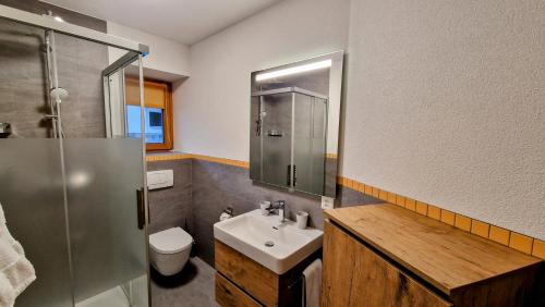 Ένα μπάνιο στο Chalet Les Mélèzes