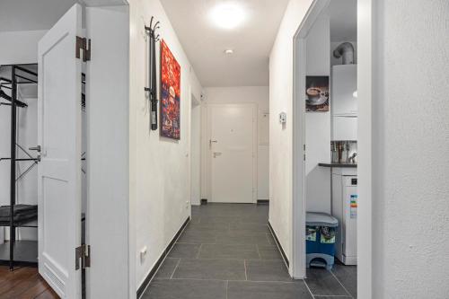 Η κουζίνα ή μικρή κουζίνα στο Wohnung Hannover ogli