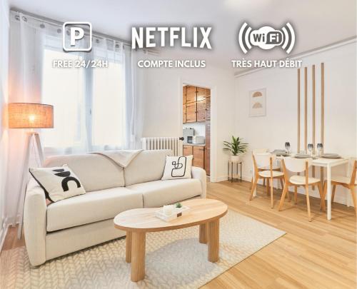 Le Cocon, Centre-ville, Calme, 4 personnes, Proche commerces