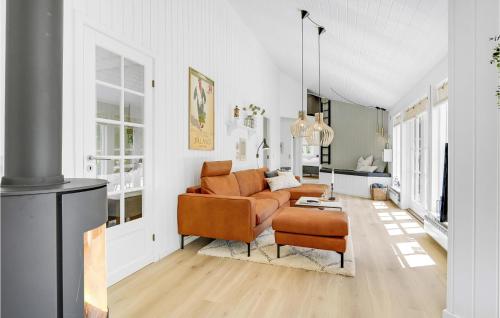 Posezení v ubytování Holiday Home Grønnevænget Blåvand Ix