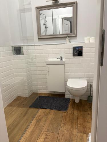 Koupelna v ubytování Apartament Stare Miasto Comfort