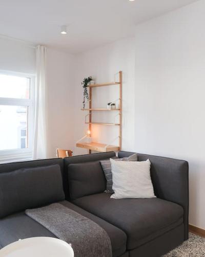 Χώρος καθιστικού στο 1 bedroom apartment in Liège center - 2nd floor
