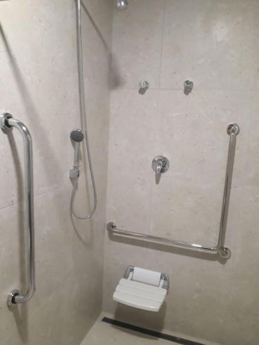 Koupelna v ubytování Hotel Graal Inn Uberaba