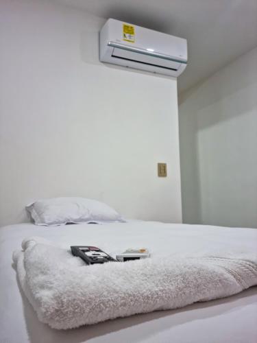 Postel nebo postele na pokoji v ubytování Hotel STATION 23