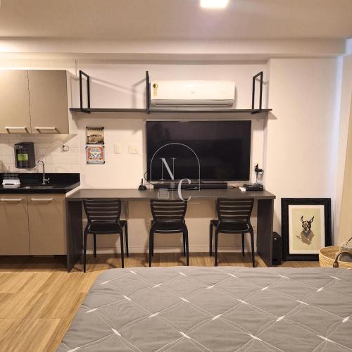 Dapur atau dapur kecil di RioDowntown Hub by RNC Flats