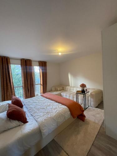 Postel nebo postele na pokoji v ubytování La maison du luxe