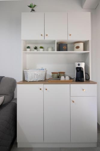 Kuchyň nebo kuchyňský kout v ubytování Casa Cantù