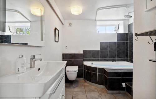 Stunning Home In Hasle With Wifiにあるバスルーム