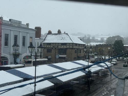 The Nook Castle Street Ludlow en invierno