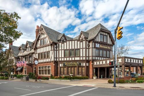 an old building on a street corner with a traffic light at Best Western Premier Mariemont Inn in Cincinnati