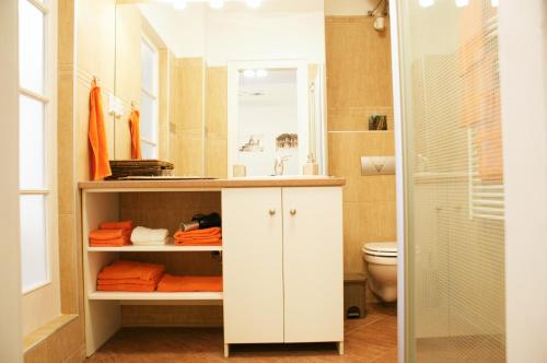 Ванная комната в SuperCentral Apartment