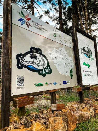 Sijil, anugerah, tanda atau dokumen lain yang dipamerkan di Chalés Recanto do Vale - TUCANO