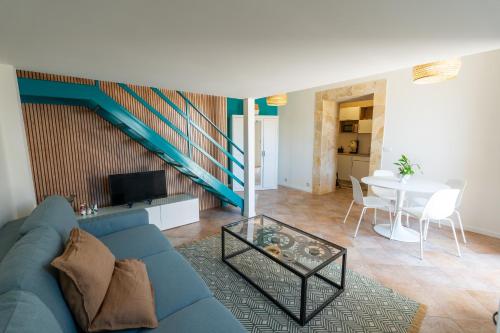Χώρος καθιστικού στο Paolino Home And Rooms