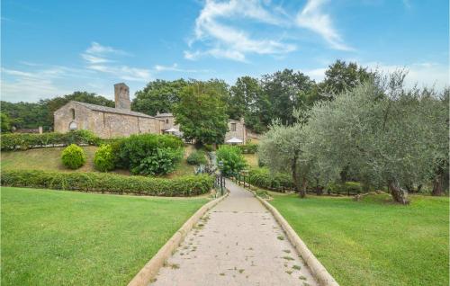 Jardín al aire libre en Anticheterme Trilocale