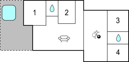 an image of an educational game for preschool children with a watericketangeringangeringangering at 4 Bedroom Awesome Home In Løgstrup in Løgstrup