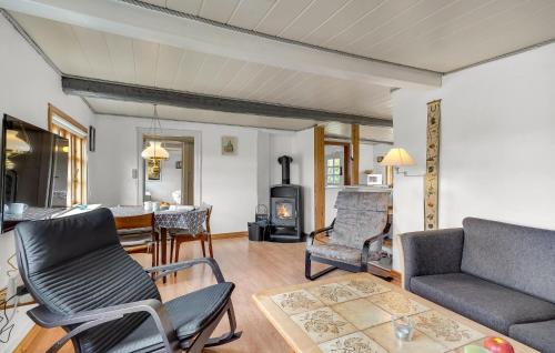 Χώρος καθιστικού στο Holiday Home Østerskovvej Humble Iv