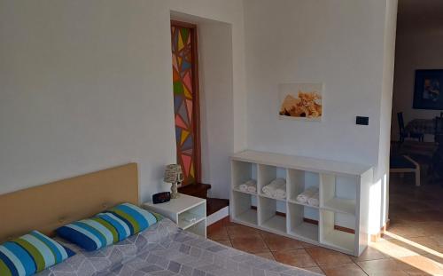 Postel nebo postele na pokoji v ubytování Cuore di Moncalieri