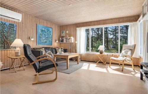 Posezení v ubytování Holiday Home Ørnevej Vejers Strand V