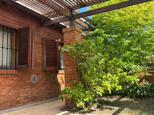 Jardín al aire libre en Casa Los Sauces