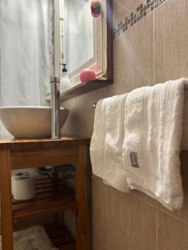 Un baño de Casa Los Sauces