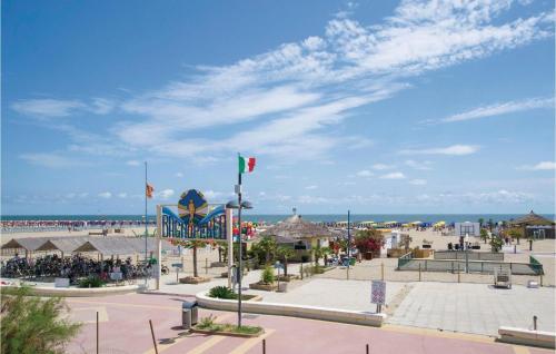 a view of a beach with the ocean in the background at Pigne in Rosolina Mare
