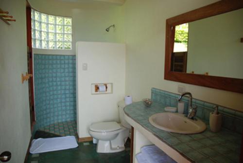 Koupelna v ubytování Villas Punta India