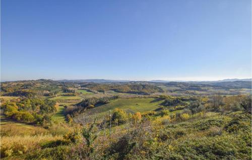 a view from the top of a hill at La Tana in Crespina